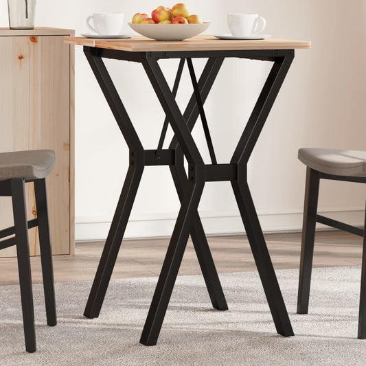 virtuves galda kājas, Y-forma, 50x40x73 cm, čuguns