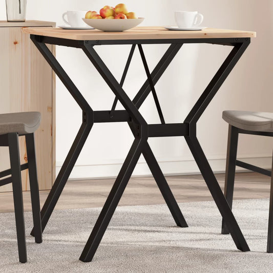 virtuves galda kājas, Y-forma, 60x60x73 cm, čuguns