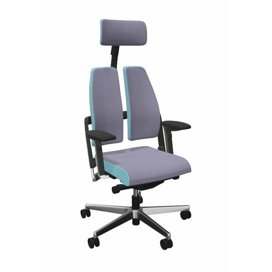 Biroja krēsls ar galvas atbalstu Nowy Styl Xilium Duo traslak X-move Pelēks