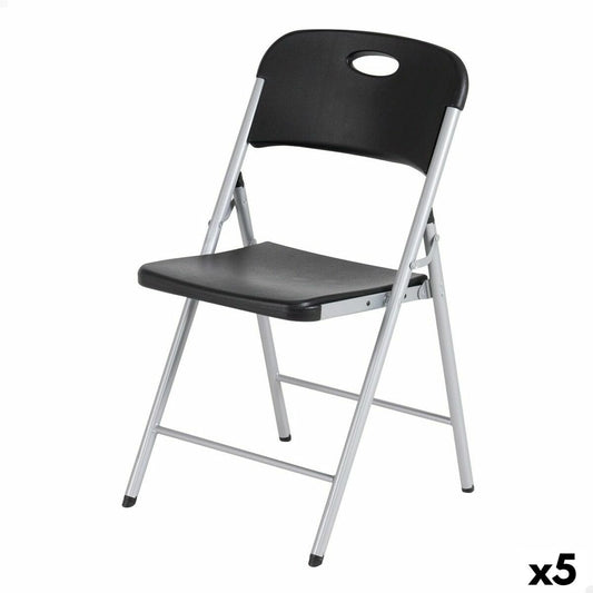 Saliekamais Krēsls Lifetime Melns 50 x 84 x 48,5 cm (5 gb.)
