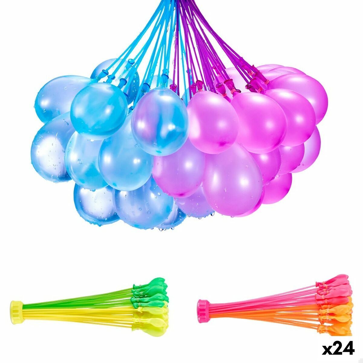 Ūdens Smidzinātāji ar Pumpi Zuru Bunch-o-Balloons 24 gb.