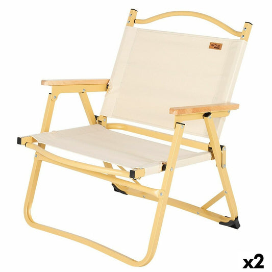 Saliekamais kempinga krēsls Aktive Sabana 47 x 62 x 42 cm (2 gb.)
