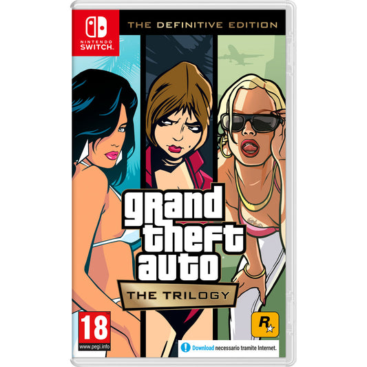 Videospēle priekš Switch Nintendo Grand Theft Auto: The Trilogy The Definitive Edition
