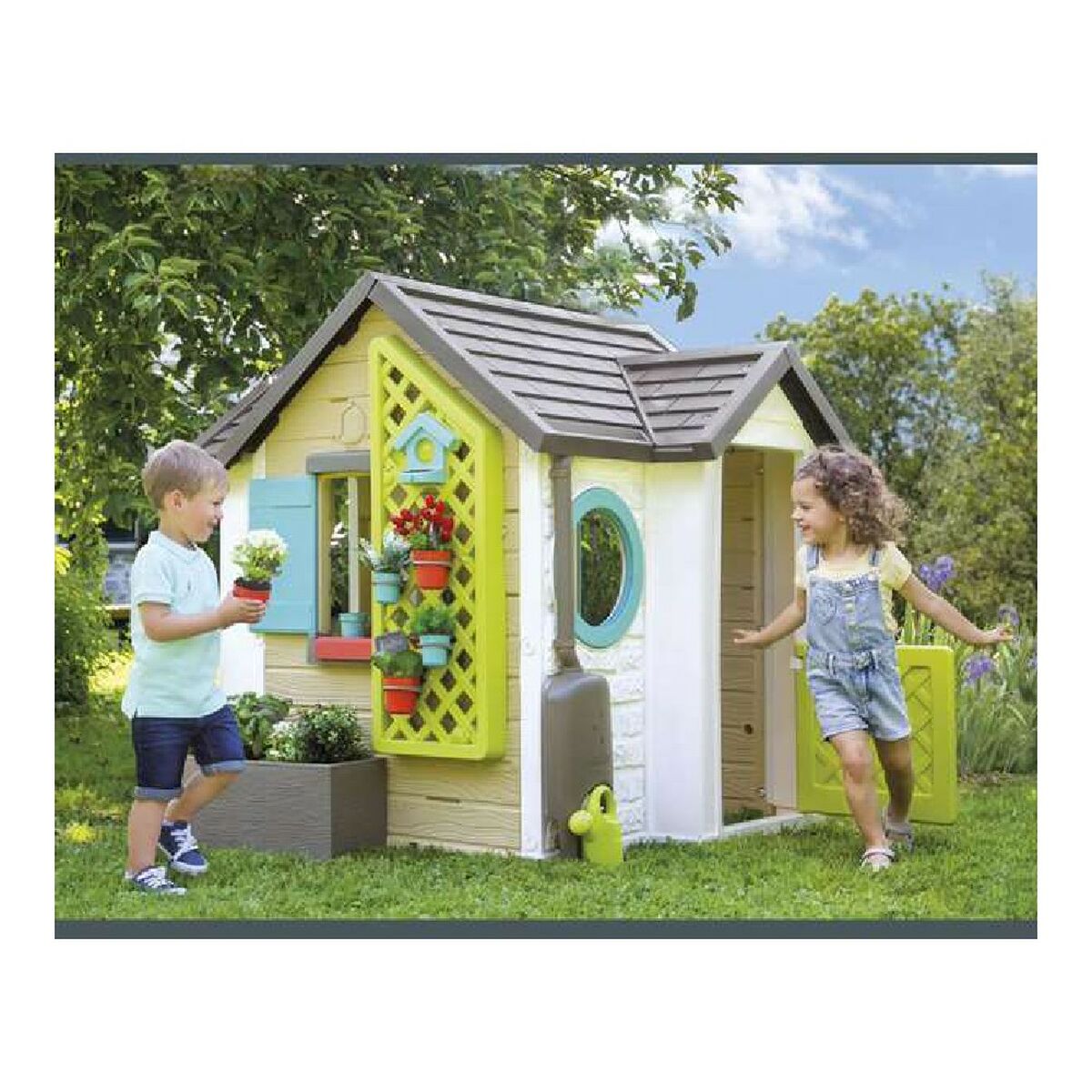 Bērnu spēļu nams Simba Garden House (128,5 x 132 x 135 cm)