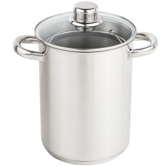 HI pot, 4 liters, silver color