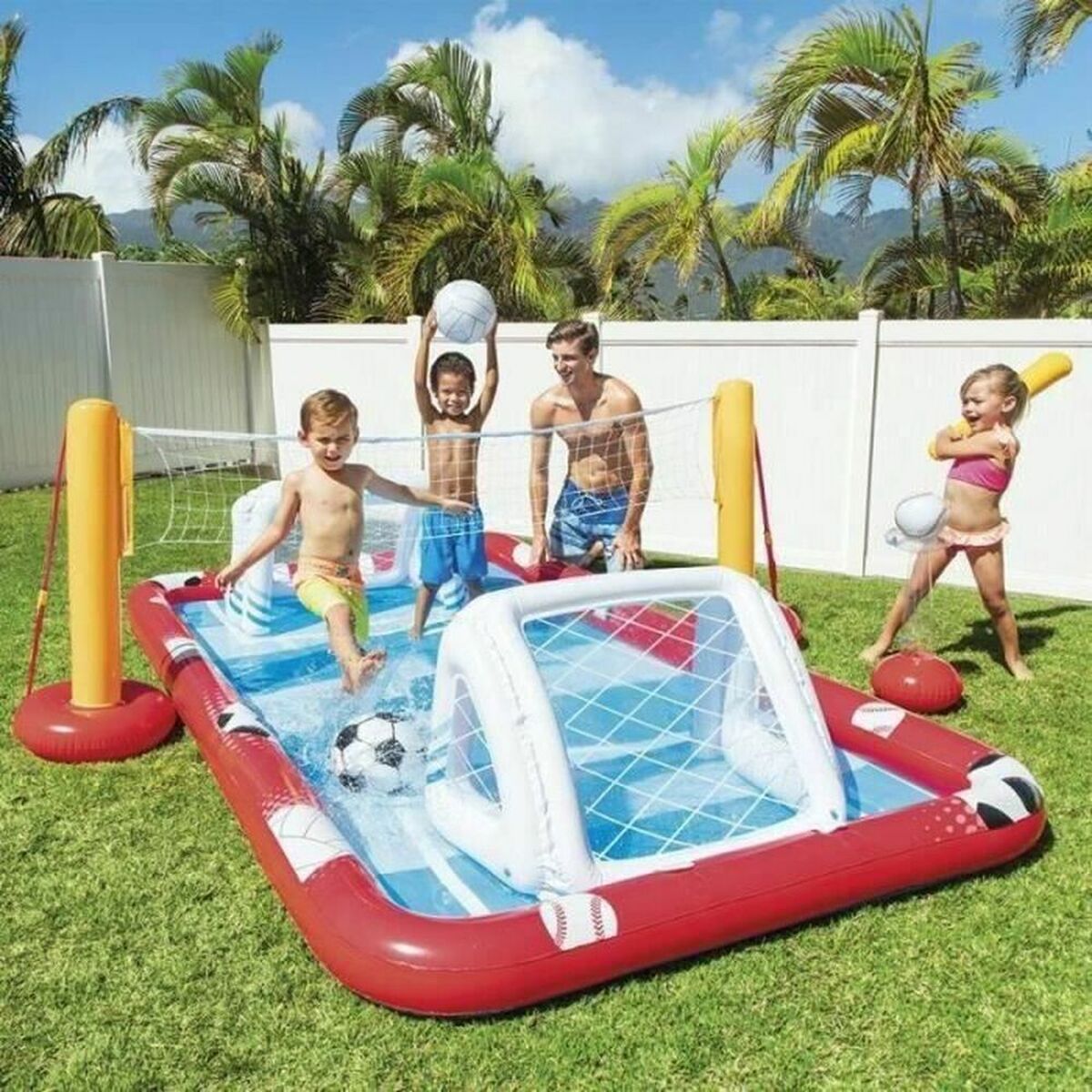 Inflatable Paddling Pool for Children Intex 57147NP 470 L 325 x 267 x 102 cm (325 x 267 x 102 cm)
