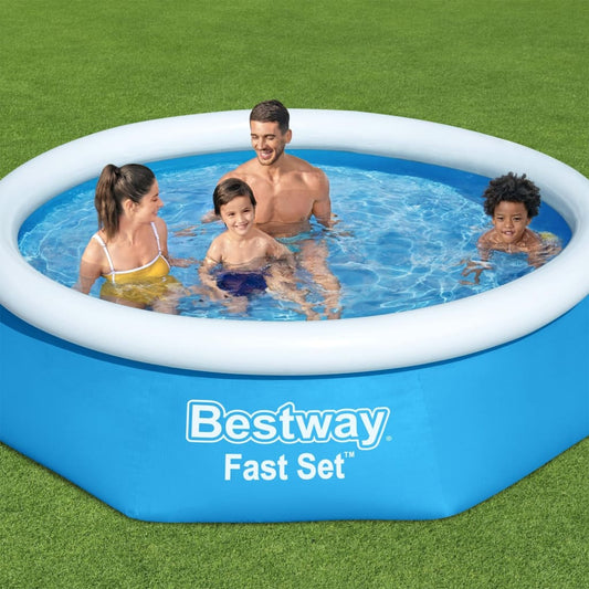 Bestway Fast Set inflatable pool, round, 244x66 cm, 57265