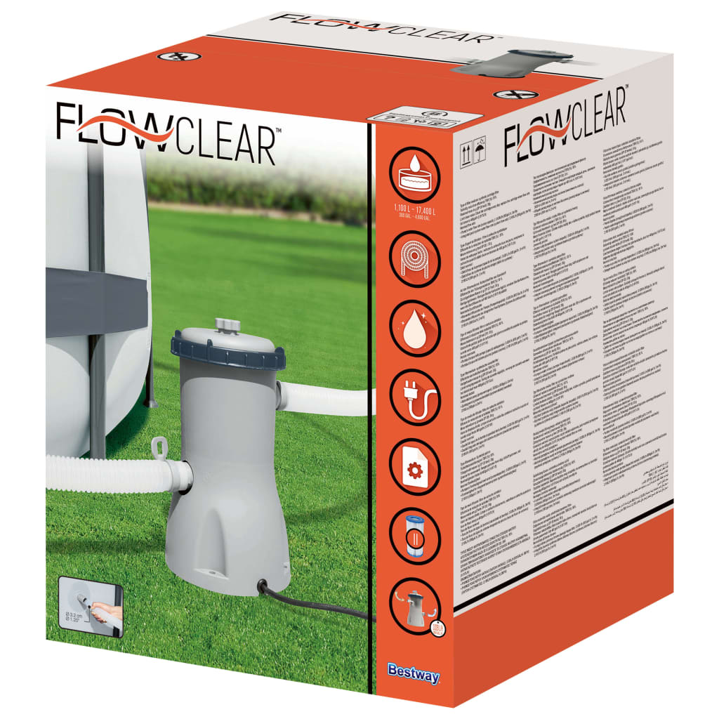 Фильтр-насос для бассейна Bestway Flowclear, 3028 л/ч