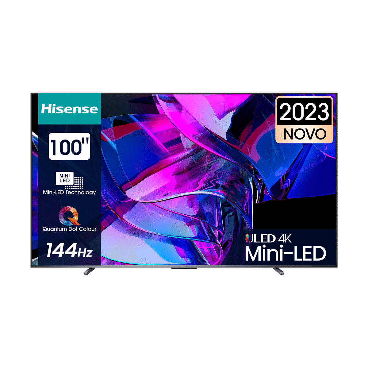 Смарт-ТВ Hisense 100U7KQ 100" 4K Ultra HD LED Dolby Atmos AMD FreeSync