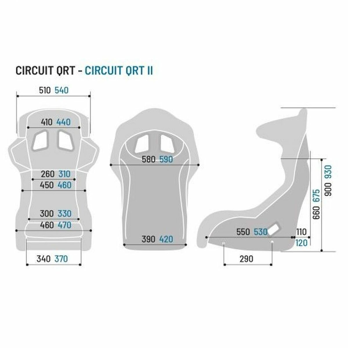 Seat Sparco CIRCUIT QRT FIA 8855-1999 Black