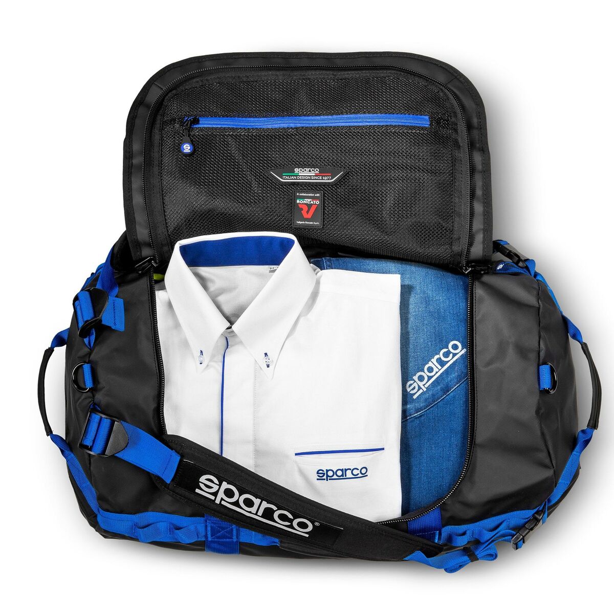 Спортивная сумка Sparco DAKAR-S Синий/Черный 60 L