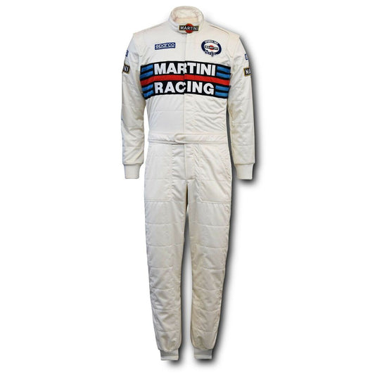Sacīkšu kombinezons Sparco COMPETITION  Martini Racing Balts 66 Autosporta
