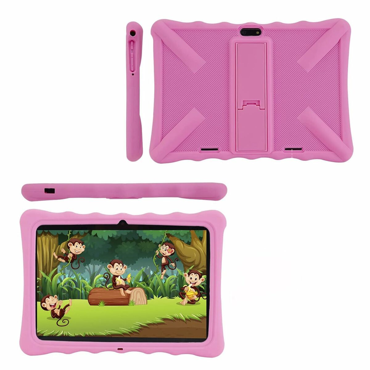 Детский интерактивный планшет A7 Розовый