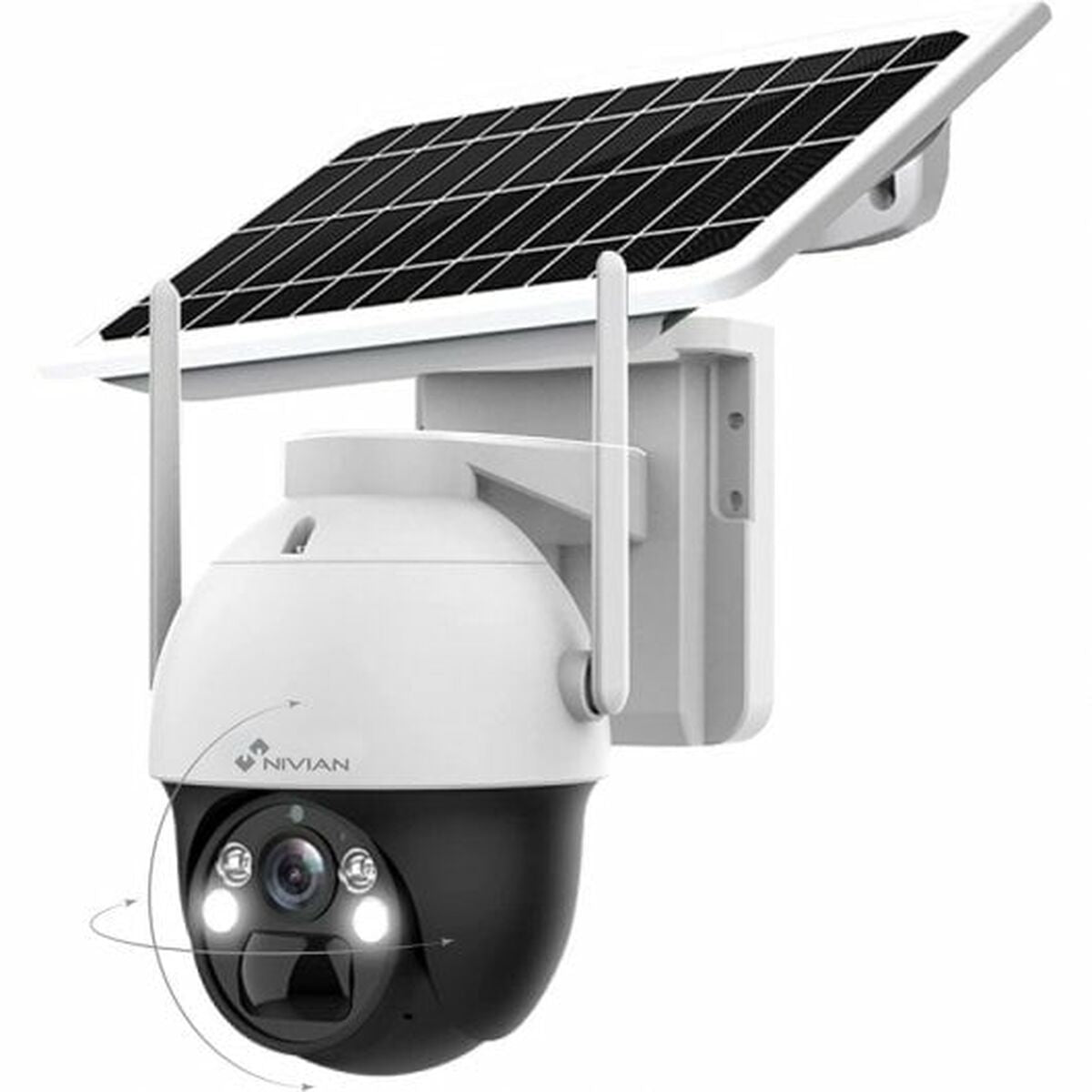 Novērošanas Videokamera ar Saules Bateriju Nivian 360º 4G(SIM)