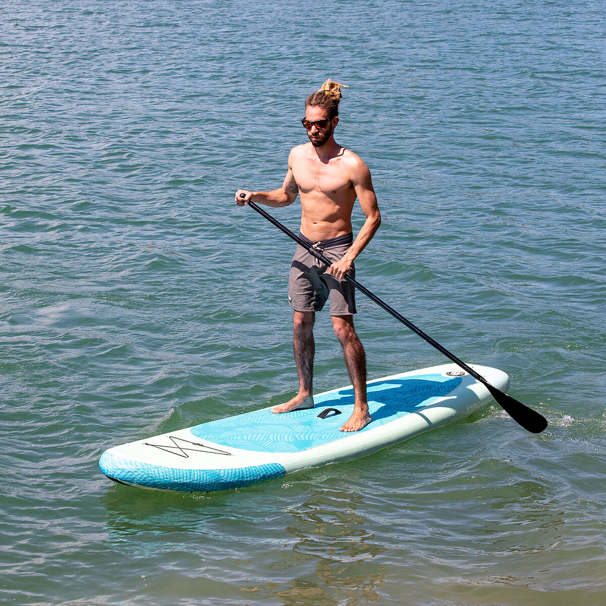 Надувная доска для серфинга с веслом и аксессуарами Milos InnovaGoods 10' 305 cm