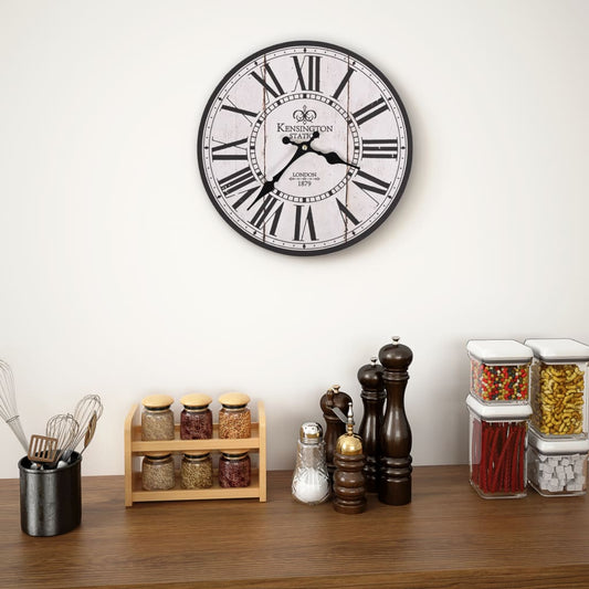 vintage wall clock, London, 30 cm
