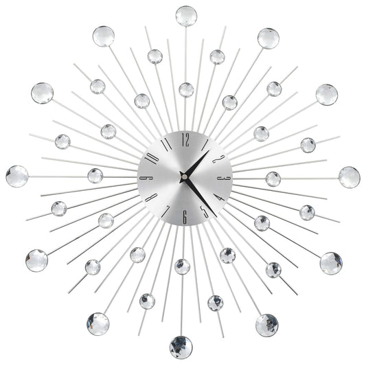 wall clock, quartz mechanism, modern design, 50 cm