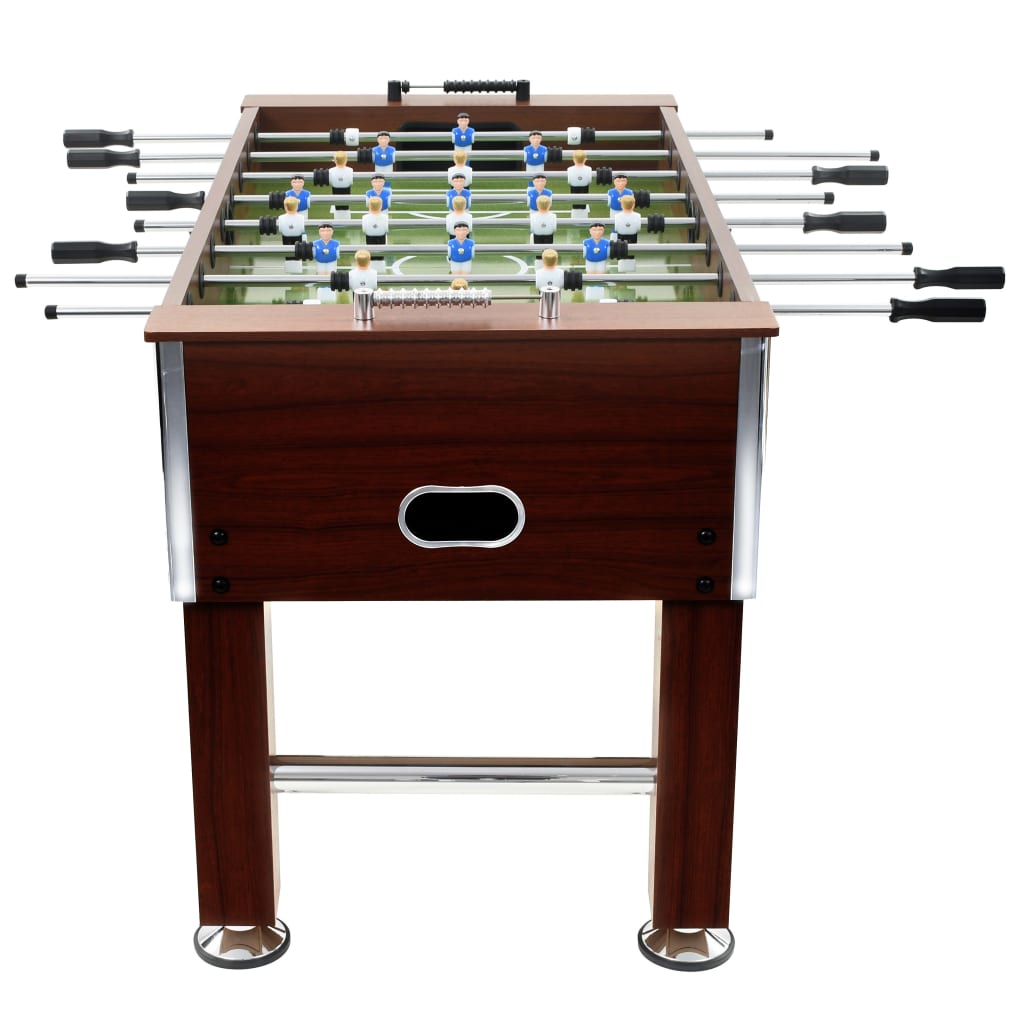 table football, 140x74.5x87.5 cm, 60 kg, steel, brown
