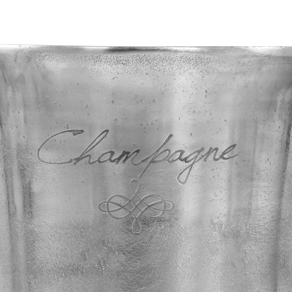šampanieša dzesētājs, alumīnijs, 39x29x71 cm, sudraba krāsa