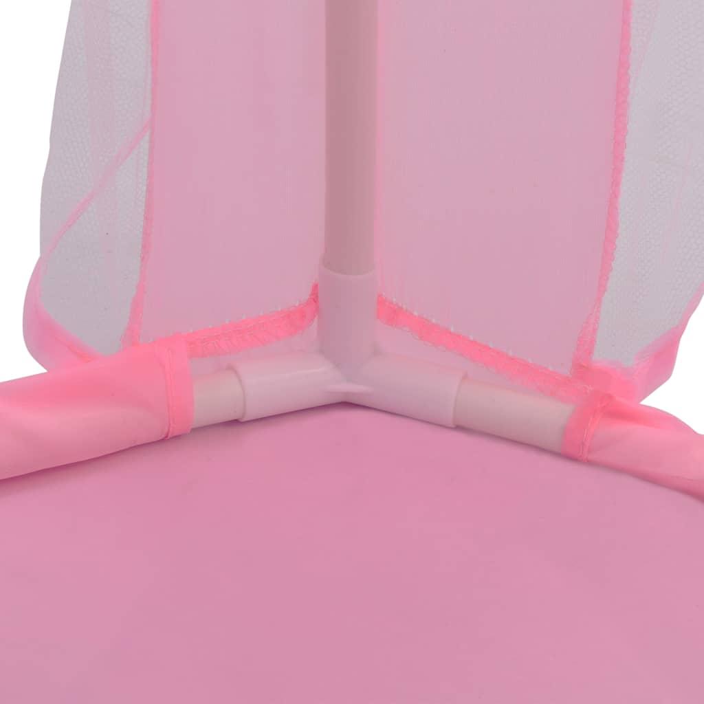 princešu spēļu telts, rozā - amshop.lv