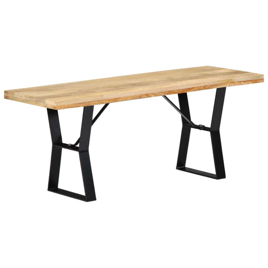 bench, 110 cm, solid mango wood
