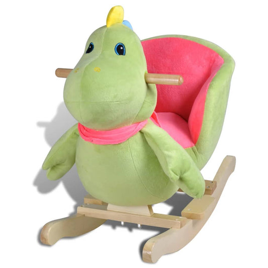 baby rocking chair, dinosaur