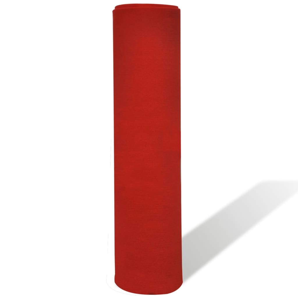 Red carpet 1 x 5 m, extra heavy, 400 g/m2