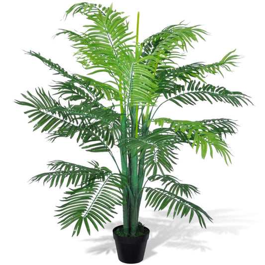 Artificial Phoenix Palm Tree with Pot, 130 cm
