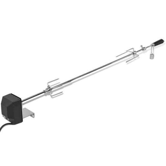 electric grill spit with motor, 1200 mm