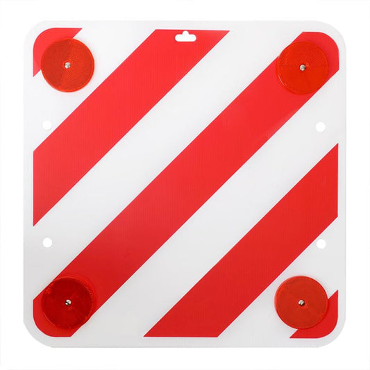ProPlus rear warning sign 50 x 50 cm with reflectors 361228