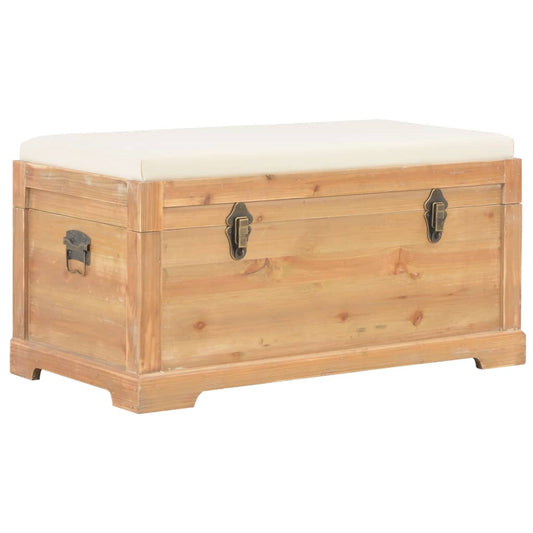 storage box with mattress, 80x40x40 cm, MDF