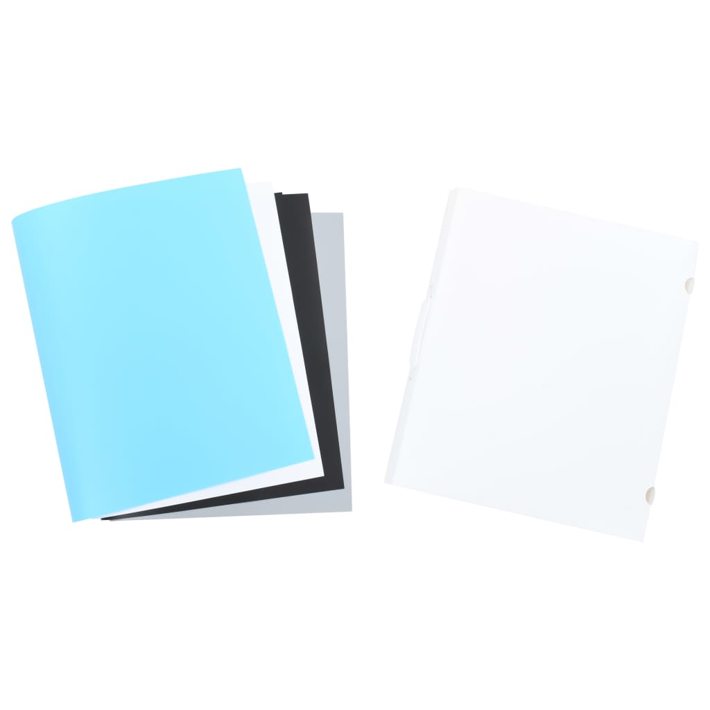 photo studio LED light box, foldable, 40x34x37 cm, white