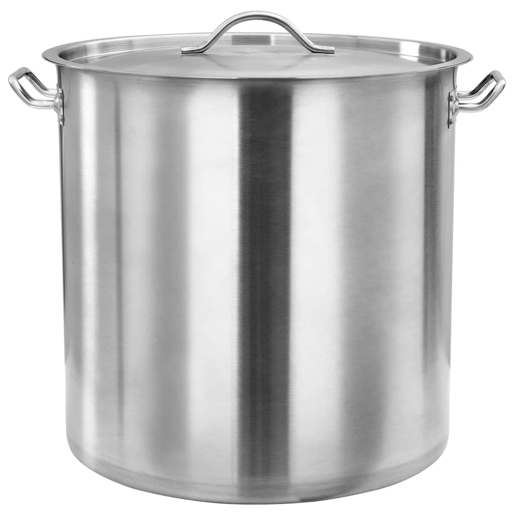 Кастрюля для супа, 50 л, 40x40 см, нержавеющая сталь