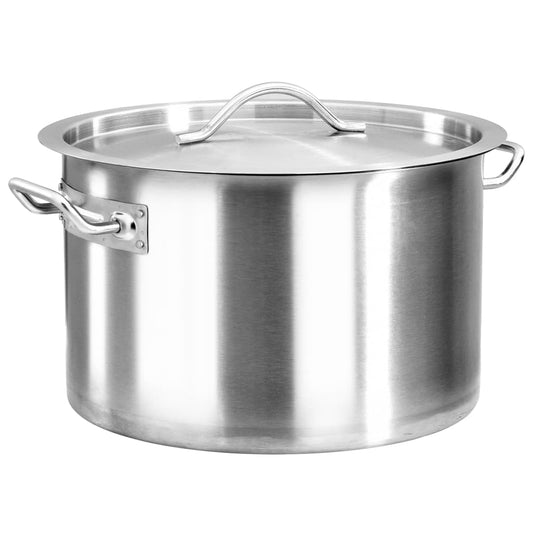soup pot, 24 L, 36x24 cm, stainless steel