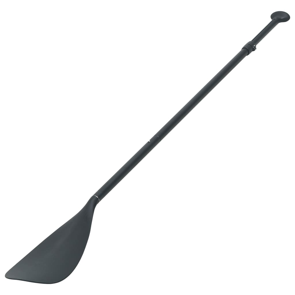 SUP board paddle, 215 cm, black aluminum