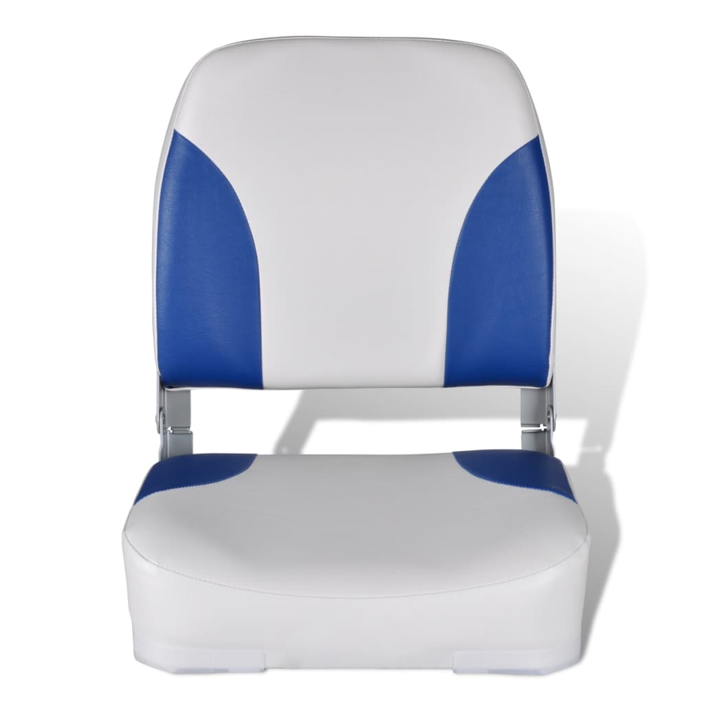 boat chairs, 2 pcs., folding backrest, 41x36x48 cm