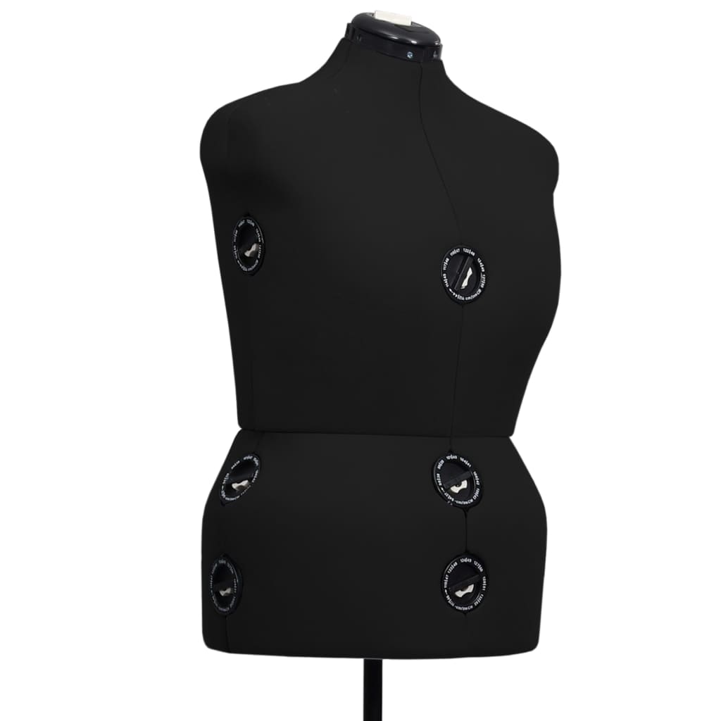 female mannequin, adjustable, black, L, 44-50