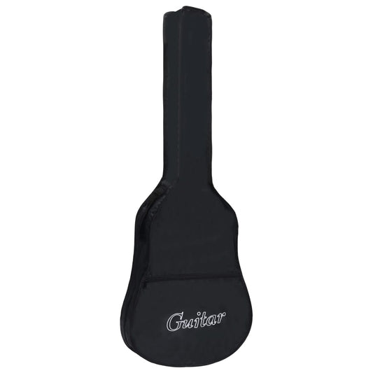 guitar bag for 4/4 classical guitar, black, 100x37 cm, fabric