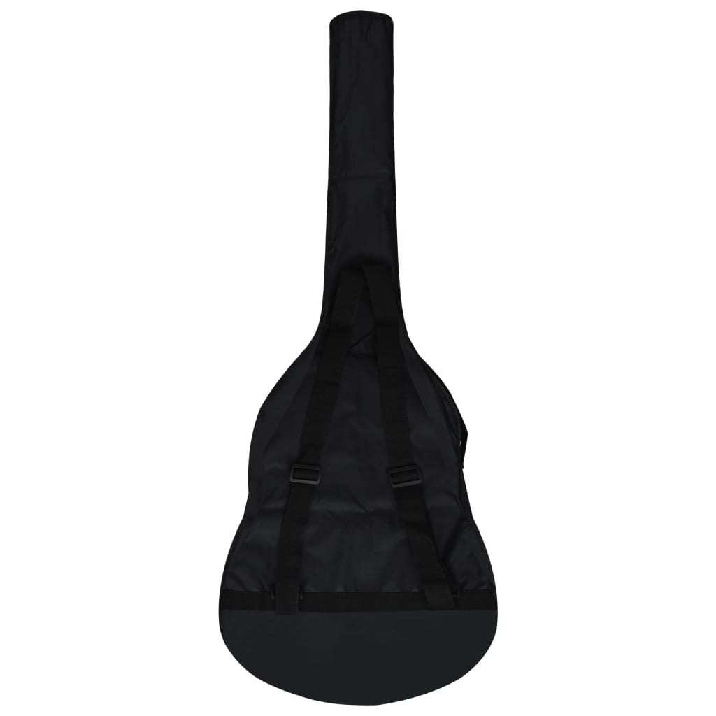 guitar bag for 1/2 classical guitar, black, 94x35 cm, fabric