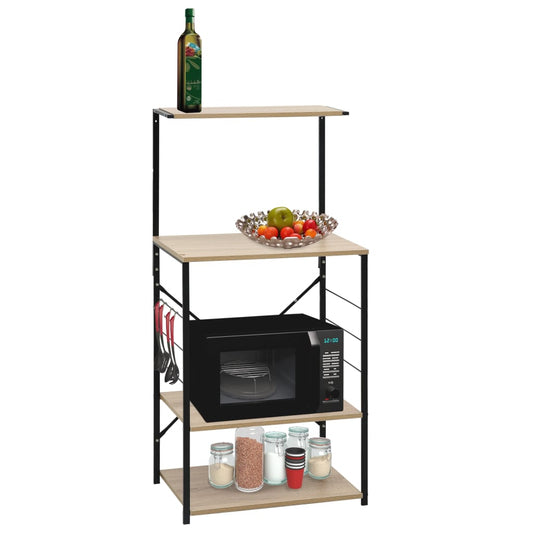 kitchen shelf, 60x39.6x123 cm, chipboard