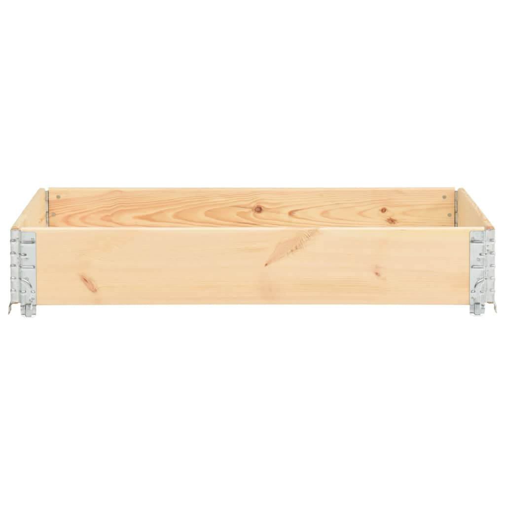 pallet border, 80x120 cm, solid pine wood