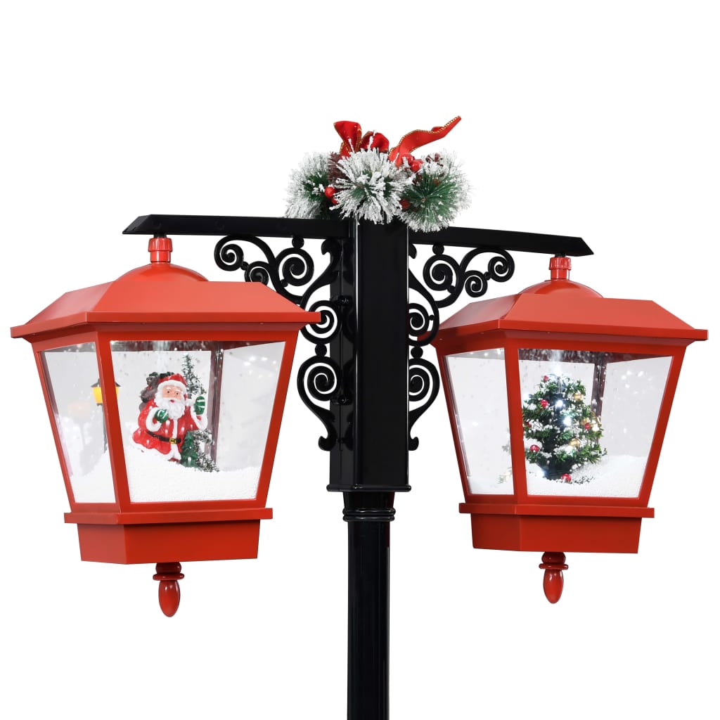 Ziemassvētku ielas lampa ar salavecīti, 81x40x188 cm, PVC