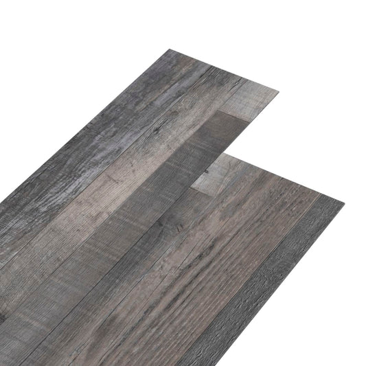 grīdas dēļi, pašlīmējoši, 4,46 m², 3 mm, industriāla koka PVC