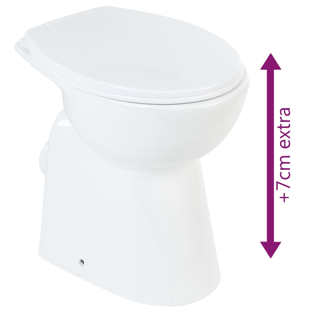 tualetes pods, ar lēnās aizvēršanās funkciju, balta keramika