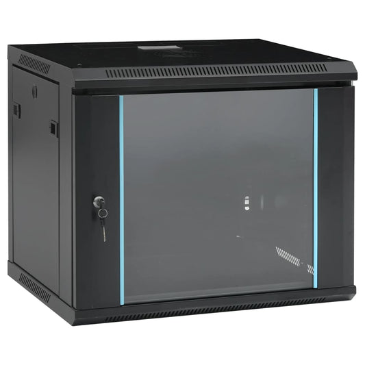 9U server cabinet, 19", IP20, 600x450x510 mm