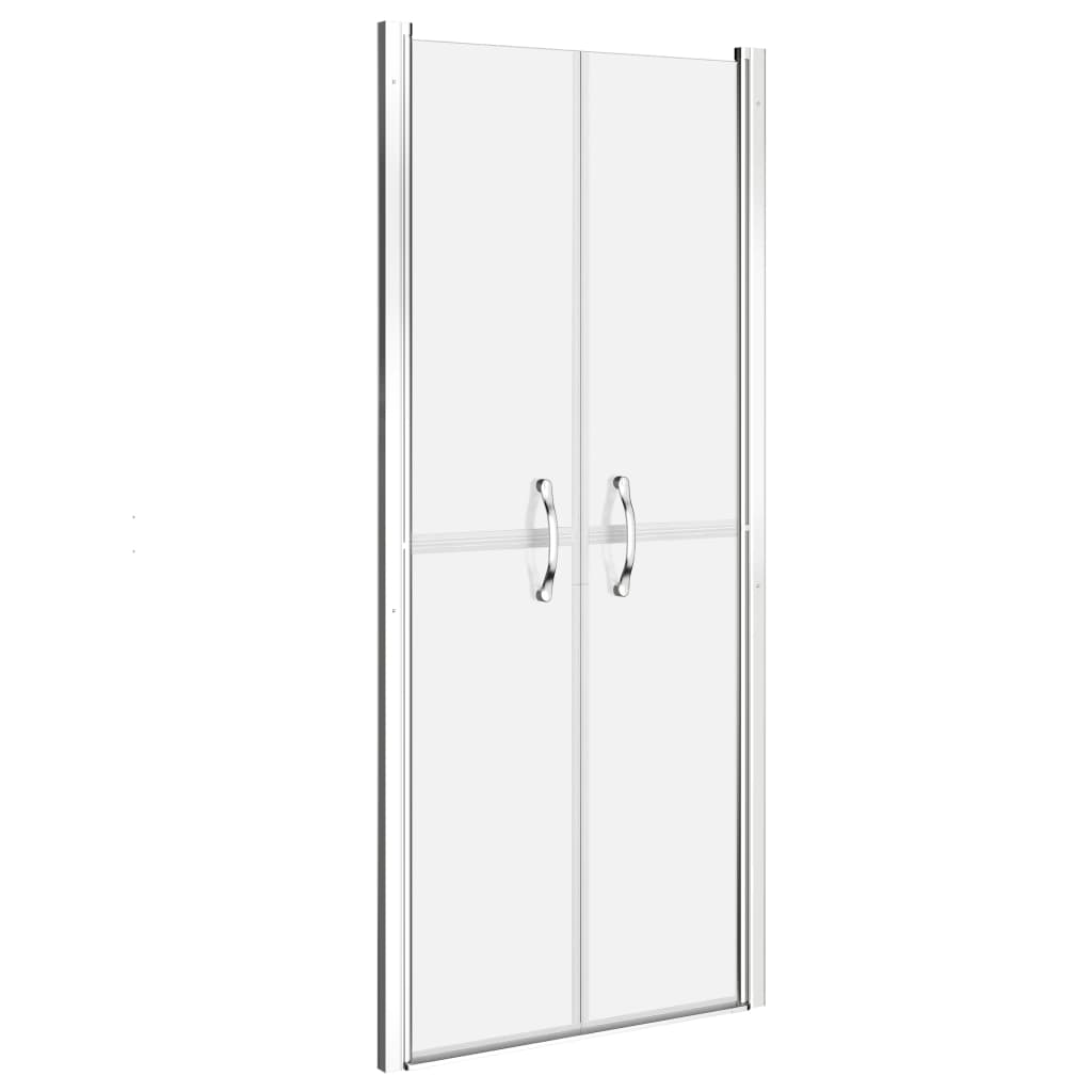 dušas durvis, 81x190 cm, ESG, matētas