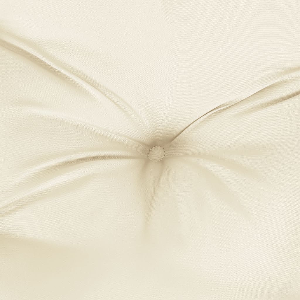 rocking chair mattress, cream white fabric, 120 cm