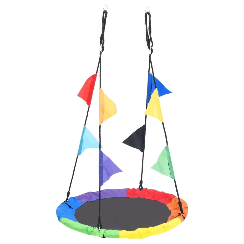 šūpoles ar karogiem, krāsainas, 100 cm - amshop.lv