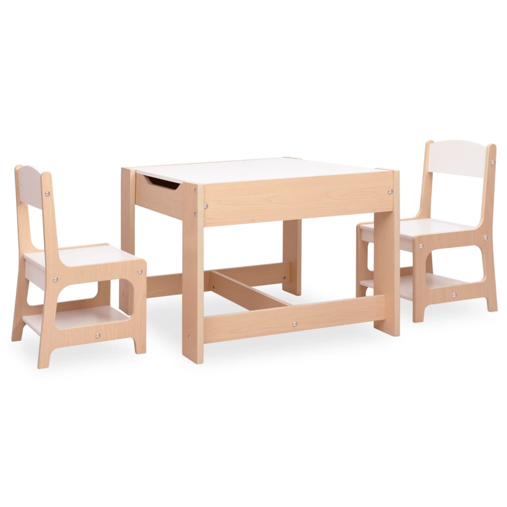 children's table with 2 chairs, MDF board