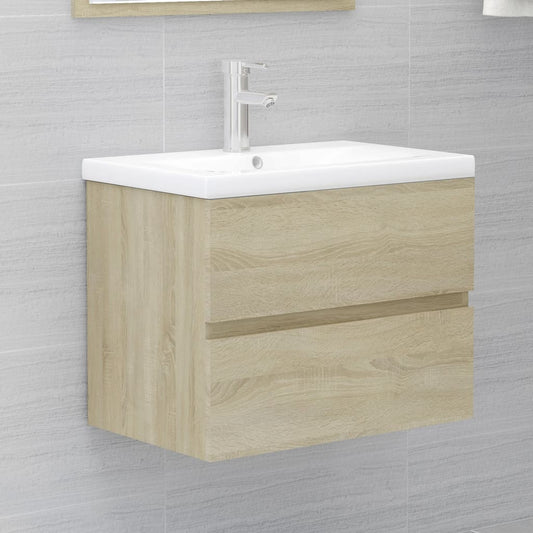sink cabinet, oak color, 60x38.5x45cm, chipboard